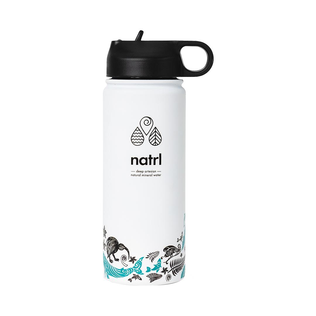 natrl™ stainless steel multi-use bottle 550ml