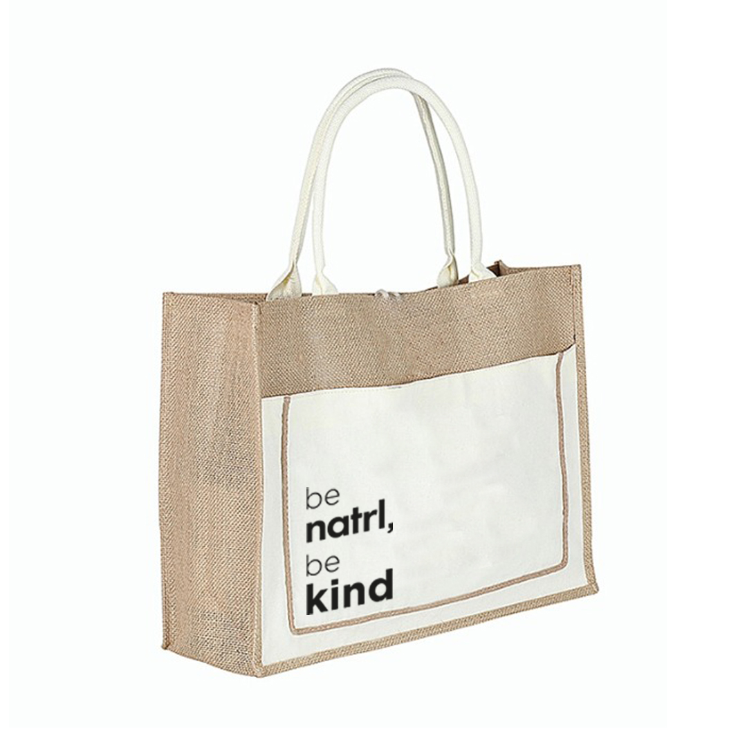 natrl™ jute shopping bag